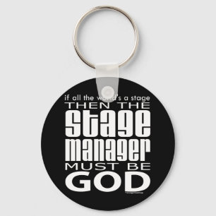 Stage Manager God Keychain