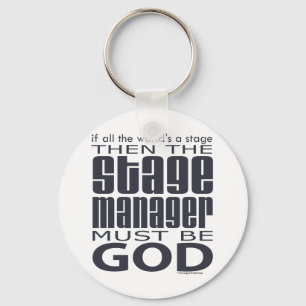Stage Manager God Keychain