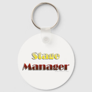 Stage Manager (Text Only) Keychain