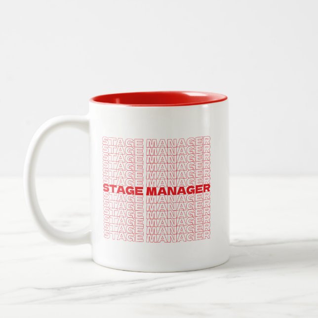 Stage Manager Two-Tone Coffee Mug (Left)