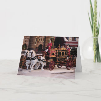 Stagecoach Christmas Card