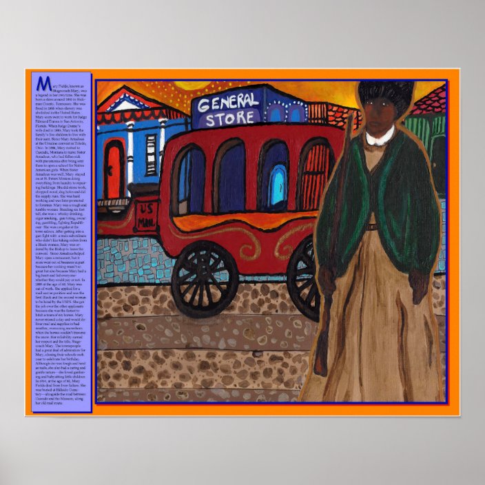 Stagecoach Mary Fields Poster Zazzle stagecoach-mary-fields-poster-zazzle