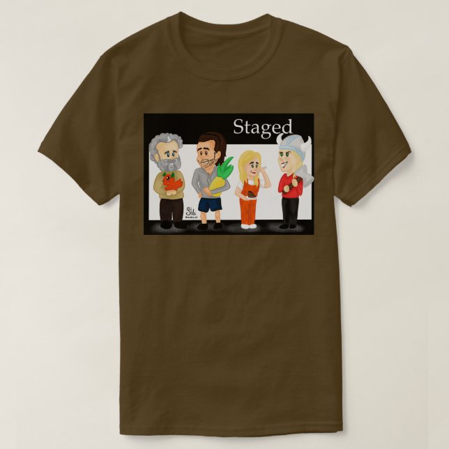 Staged T-Shirt (Design Front)