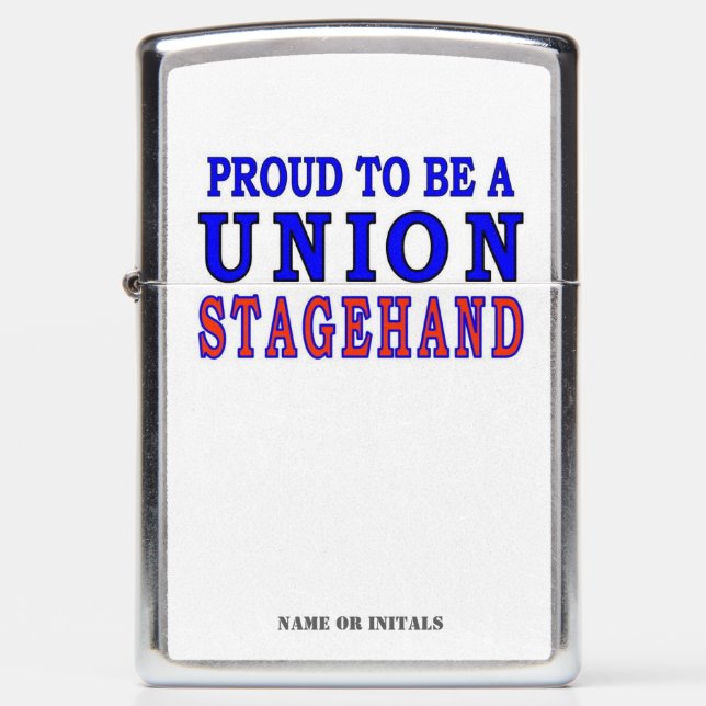 STAGEHAND ZIPPO LIGHTER (Front)
