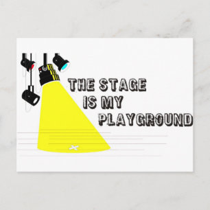 StageIsMyPlayground Postcard