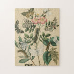 Stages of Butterfly Life by Vision Studio Jigsaw Puzzle<br><div class="desc">All the stages of butterfly life are depicted in this piece by Vision Studio. Caterpillars,  newly hatched butterflies,  and even a larva pod are shown. If you love nature in general,  or butterflies in particular,  this is the print for you!</div>