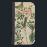 Stages of Butterfly Life by Vision Studio Galaxy S4 Wallet Case<br><div class="desc">All the stages of butterfly life are depicted in this piece by Vision Studio. Caterpillars,  newly hatched butterflies,  and even a larva pod are shown. If you love nature in general,  or butterflies in particular,  this is the print for you!</div>