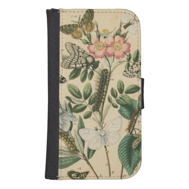 Stages of Butterfly Life by Vision Studio Samsung Galaxy Wallet Case (Front)