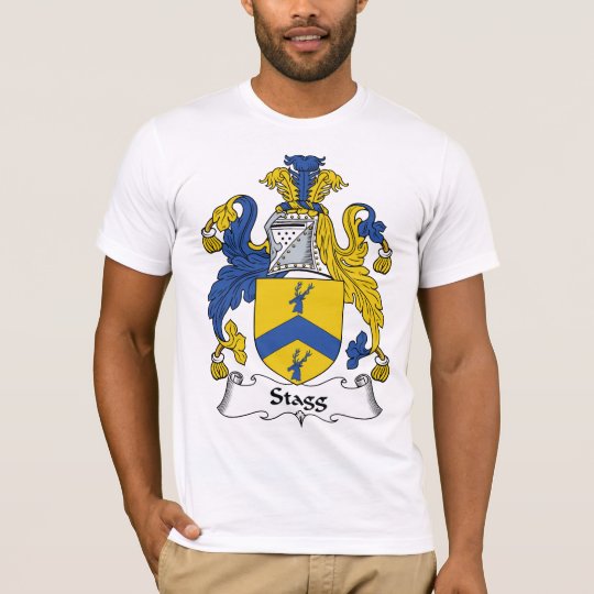 Stagg Family Crest T-Shirt | Zazzle.com