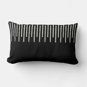 Staggered Lines Tribal Lumbar Pillow