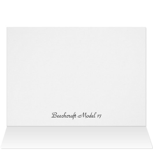 Staggerwing Beech Cards (Inside Horizontal (Top))