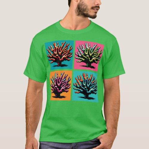 Staghorn Coral Cool Underwater 1 T_Shirt