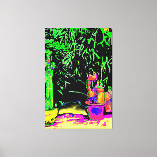 Staghorn Ferns jGibney The MUSEUM Zazzle Gifts Canvas Print