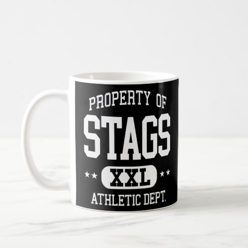 Stags Retro Athletic Property Dept  Coffee Mug