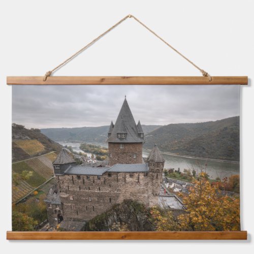 Stahleck Castle Bacharach Germany Hanging Tapestry