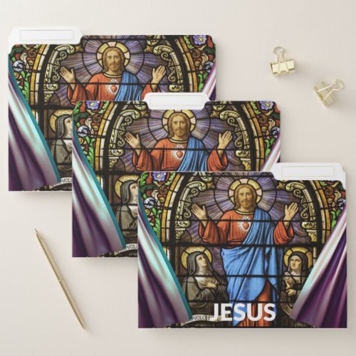 Stain Class Jesus And His Glory File Folder