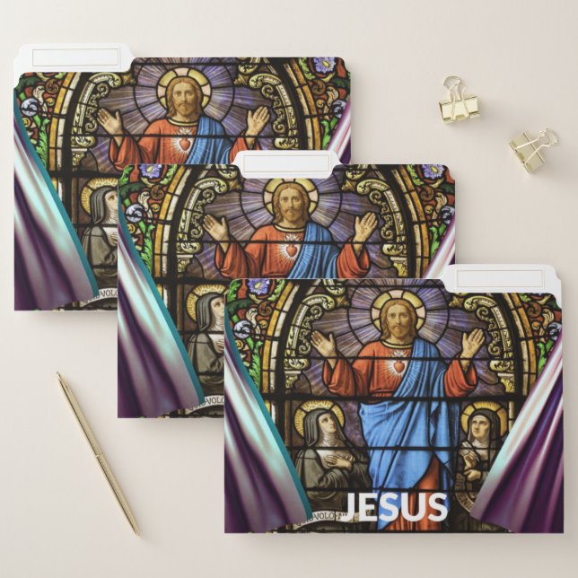 Stain Class Jesus And His Glory File Folder (Set)