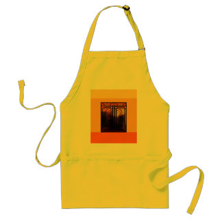 Stain Glass Art Deco Adult Apron