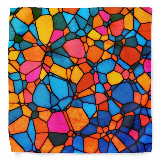Stain Glass Bandana (Front)
