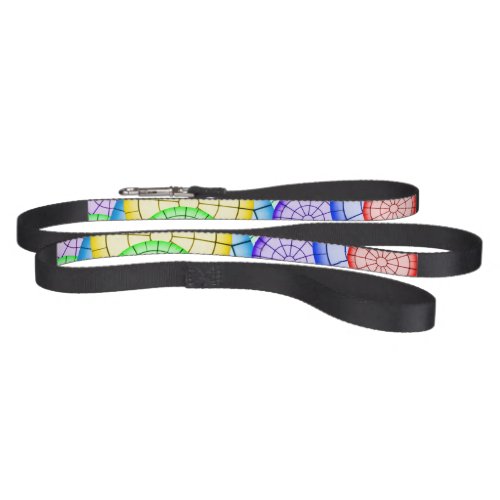 Stain Glass Circle Pet Leash