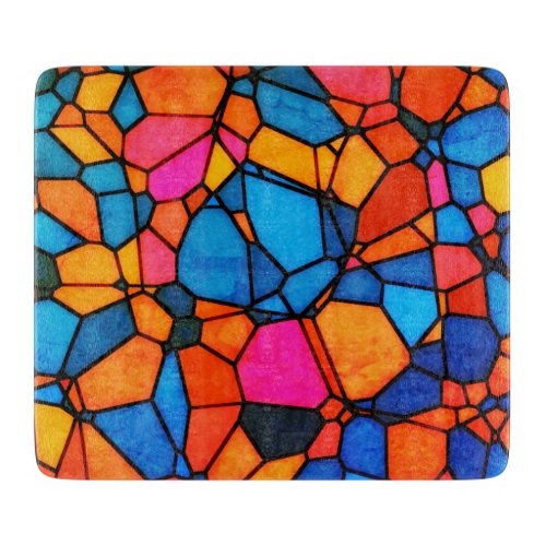 Stain Glass Cutting Board