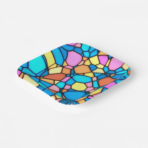 Stain Glass Lite Paper Plates