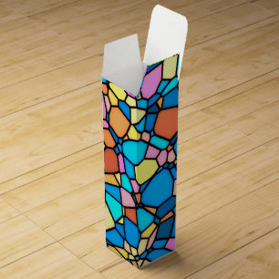 Stain Glass Lite Wine Box