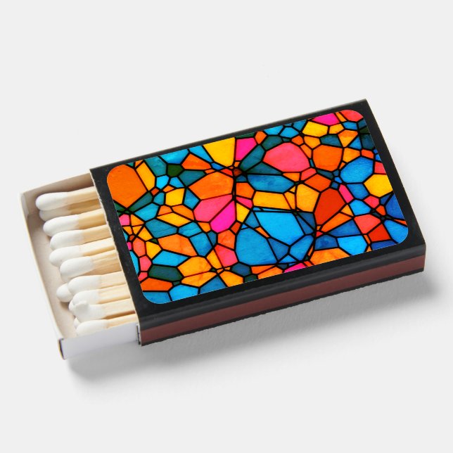 Stain Glass Matchboxes (Front Open)