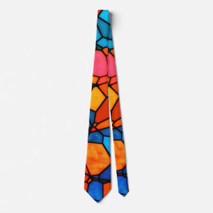 Stain Glass Neck Tie