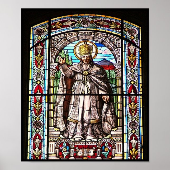 Stain glass poster (Front)