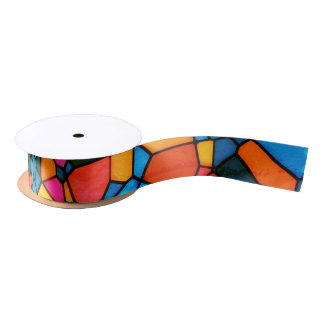 Stain Glass Satin Ribbon