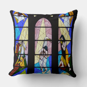 Stain-glass Throw Pillow