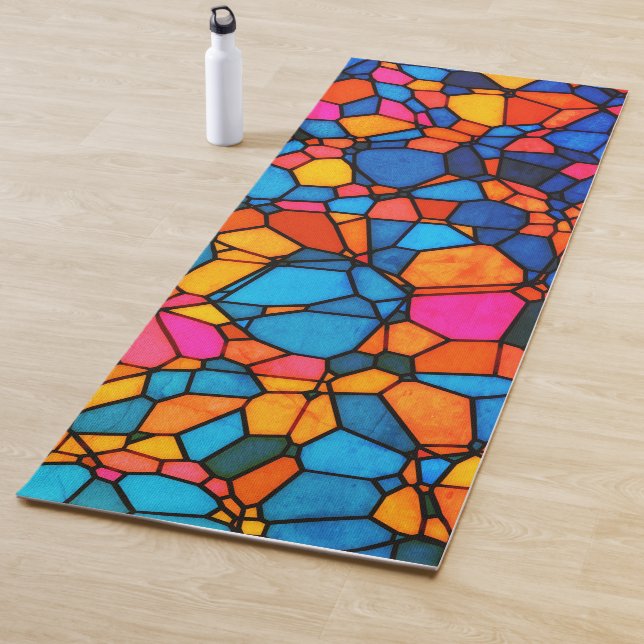 Stain Glass Yoga Mat (In Situ)
