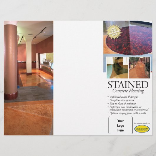 Stained Concrete Brochure (Front)