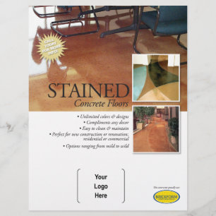 Stained Concrete Flyer
