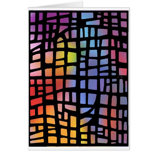 Stained Glass: (Front)