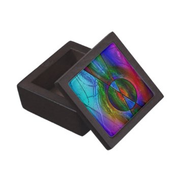 Stained Glass 1 Jewelry Box by DeepFlux at Zazzle