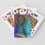Stained Glass 1 Playing Cards at Zazzle