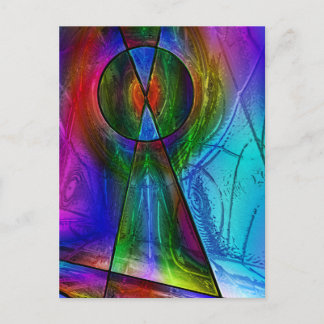Stained Glass 1 Postcard
