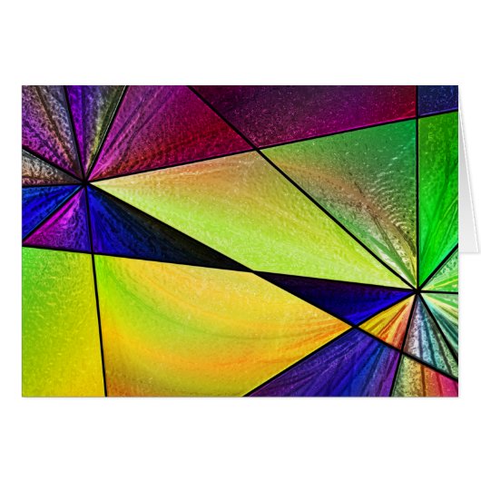 Stained Glass 5 Cards (Front Horizontal)