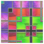 Stained Glass 8 Custom Fabrics Fabric