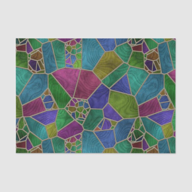 Stained Glass 9 Tissue Paper (Front)