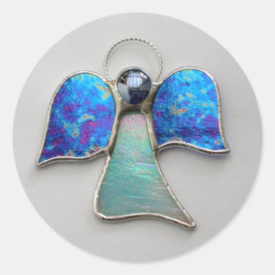Stained glass "Abstract Angel" Sticker