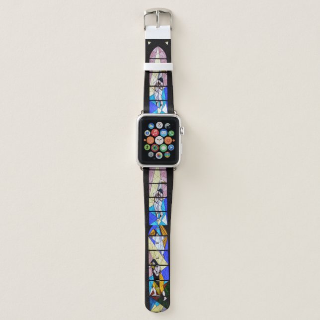 Stained glass apple watch band (Front)