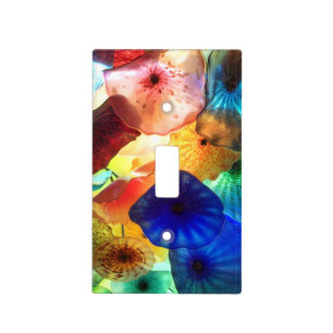 Stained Glass art designs Light Switch Covers