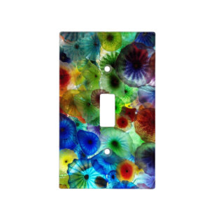 Stained Glass art designs Light Switch Covers