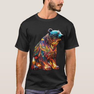 Stained Glass Bear T-Shirt
