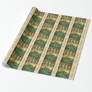 Stained Glass Birthday Wrapping Paper