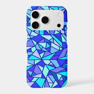 Stained Glass Blue iPhone 17 Pro Case