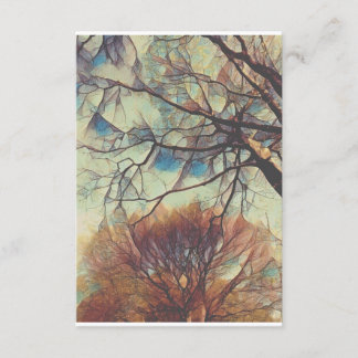 Stained Glass Branches Invitation